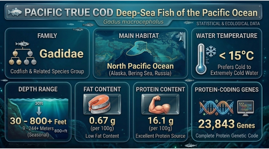 collagen-Pacific True Cod: The Jewel of the Pacific Ocean