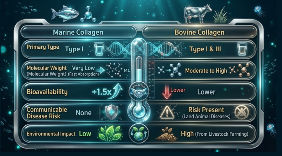 Collagen-Pacific True Cod the Superior Source of Collagen