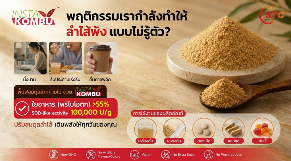ผงชาคอมบูชะ